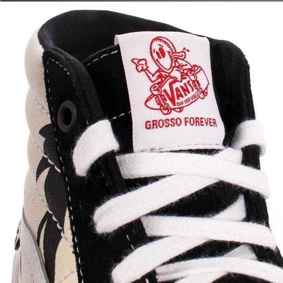 Vans Skate SK8-HI Reissue 'Grosso 88 - Black Palms Size 12 Mens New in Box - Picture 5 of 6